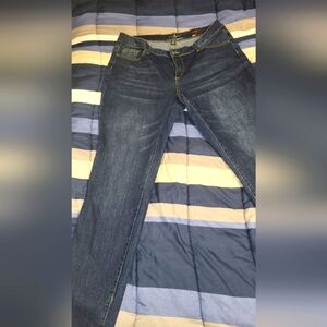 NWT Ashley Stewart Flawless Skinny Stretch Jeans Blue Plus Size 16R-